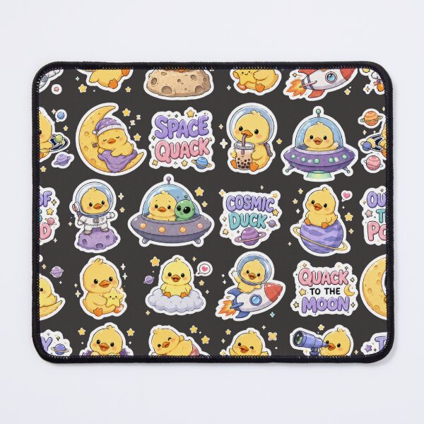 Item preview, Cute Space Duck Astronaut designed and sold by Calfona.