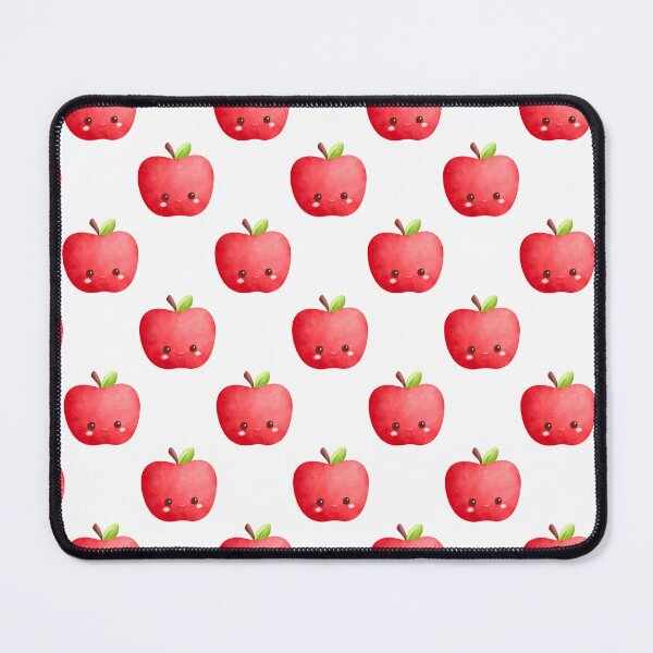 Item preview, Cute Kawaii Apple Pattern Notebook – Watercolor Red Apple Aesthetic Journal designed and sold by FestivityFinds.