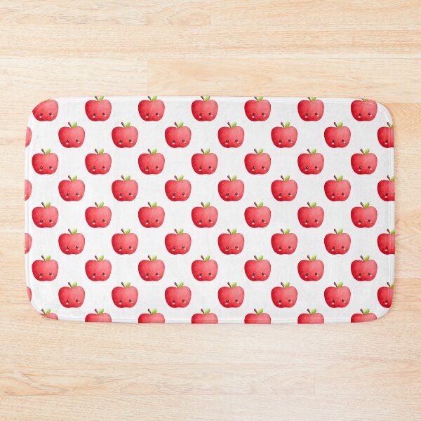 Item preview, Cute Kawaii Apple Pattern Notebook – Watercolor Red Apple Aesthetic Journal designed and sold by FestivityFinds.