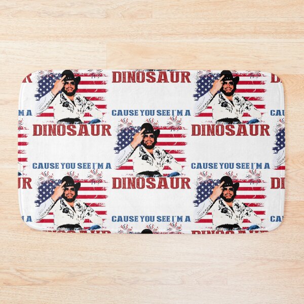 Item preview, Hank Williams Jr Dinosaur , Cause You See I’m A Dinosaur , Bocephus 4th Of July designed and sold by DesignForYou79.