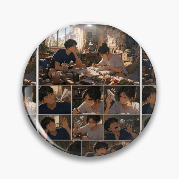 Item preview, Student Life Cozy Reading Room Comic Print designed and sold by Grafititee.