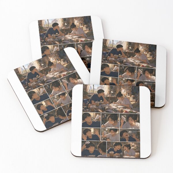 Item preview, Student Life Cozy Reading Room Comic Print designed and sold by Grafititee.