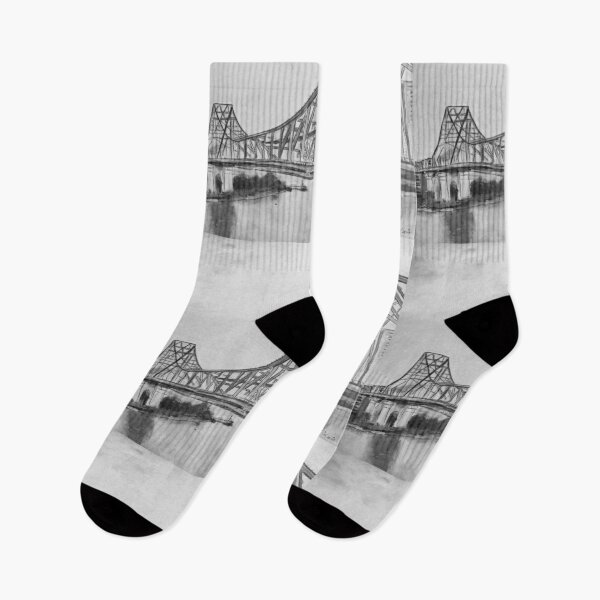 Item preview, Story Bridge Brisbane  designed and sold by gillsart.