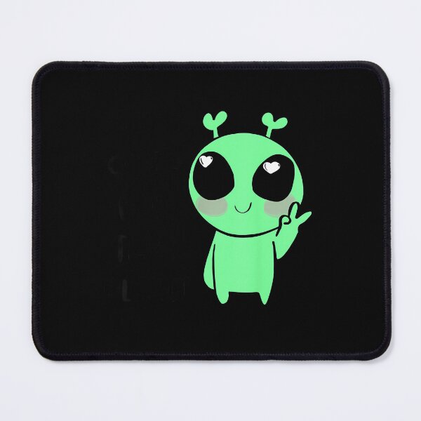 Item preview, Kawaii Alien Art T-Shirt Too Cute For This Planet designed and sold by hermaneeu.
