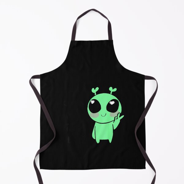 Item preview, Kawaii Alien Art T-Shirt Too Cute For This Planet designed and sold by hermaneeu.