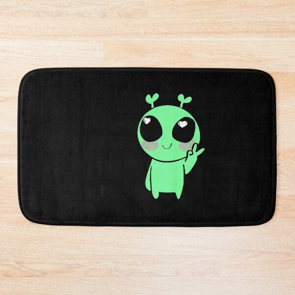 Item preview, Kawaii Alien Art T-Shirt Too Cute For This Planet designed and sold by hermaneeu.