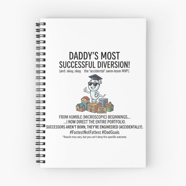 Item preview, Daddy’s Most Successful Diversion Funny Father’s Day Gift designed and sold by TheNyneShop.