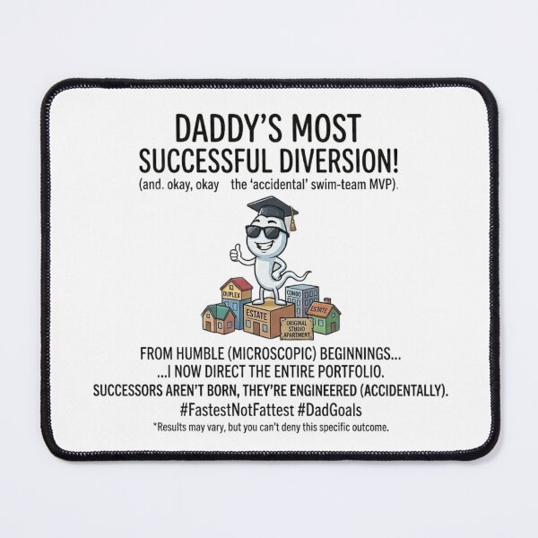 Item preview, Daddy’s Most Successful Diversion Funny Father’s Day Gift designed and sold by TheNyneShop.