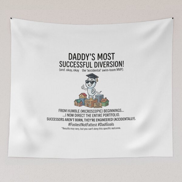 Item preview, Daddy’s Most Successful Diversion Funny Father’s Day Gift designed and sold by TheNyneShop.