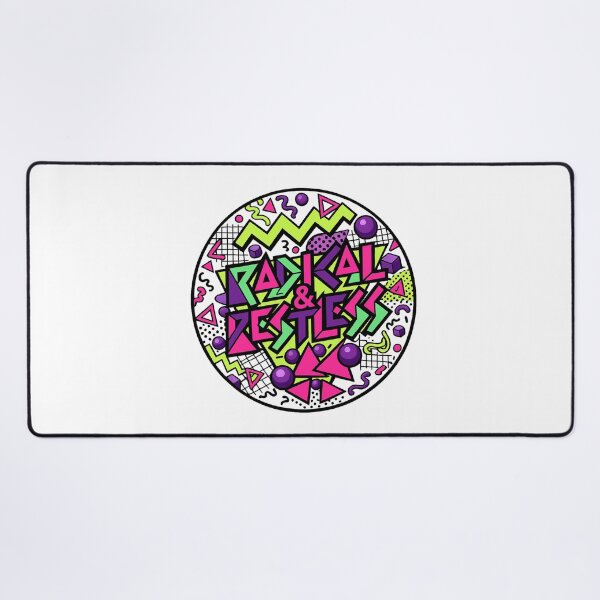 Item preview, Radical Restless Retro 90s Memphis Badge Vintry Off designed and sold by VintryOff.