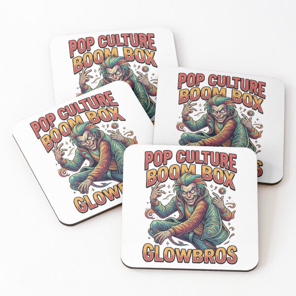 Item preview, Pop Culture Boom Box Glow Bros Illustration designed and sold by Ahmedsyde.