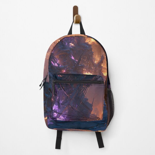 Item preview, Lone Man in Devastated Crystal Ruins designed and sold by NeoArvish.