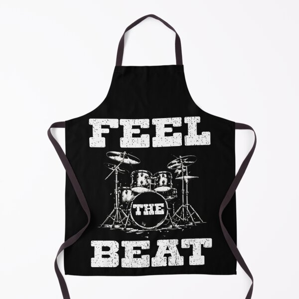 Item preview, Feel The Beat Drum Set Graphic | Drummer Music Design designed and sold by Jt41.