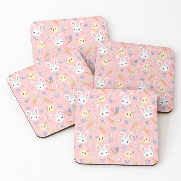 Item preview, Cute Rainbow Easter Bunny Pattern designed and sold by SantaLisaPier.
