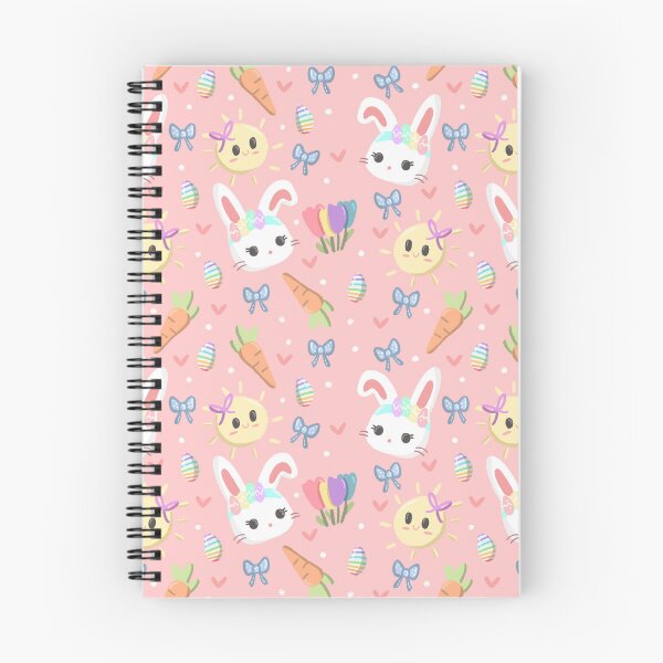 Item preview, Cute Rainbow Easter Bunny Pattern designed and sold by SantaLisaPier.