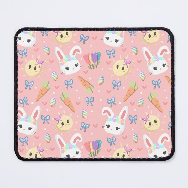 Item preview, Cute Rainbow Easter Bunny Pattern designed and sold by SantaLisaPier.