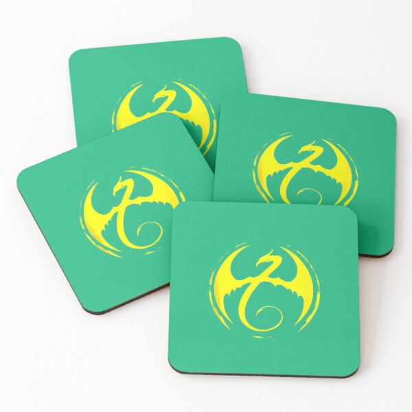Item preview, Marvel Iron Fist Dragon Chest Yellow Logo  designed and sold by hermaneeu.