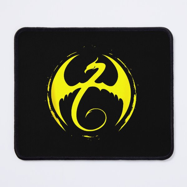 Item preview, Marvel Iron Fist Dragon Chest Yellow Logo designed and sold by hermaneeu.