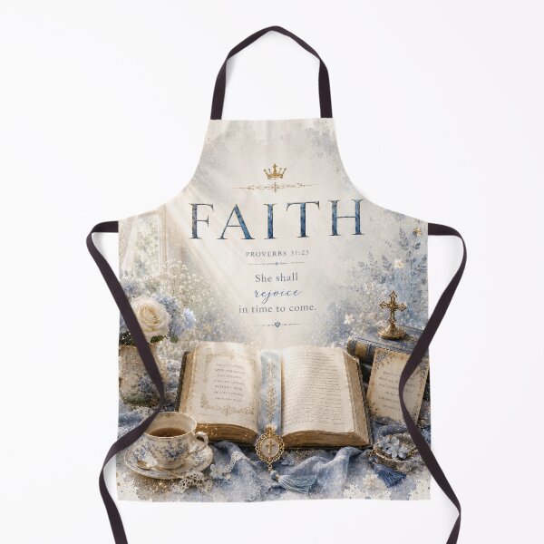Item preview, Chapter 31 25 Faith Art Vintage Blue Rose Porcelain Cross Tea designed and sold by mizuNgrace.