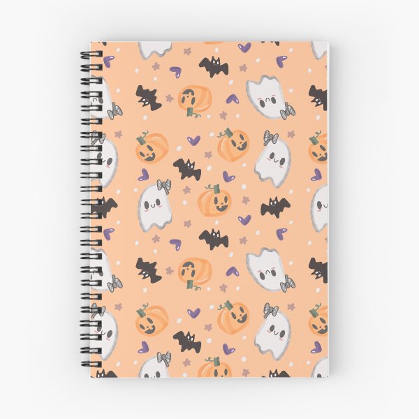 Item preview, Cute Halloween Ghosty Pastel Fall Pattern designed and sold by SantaLisaPier.