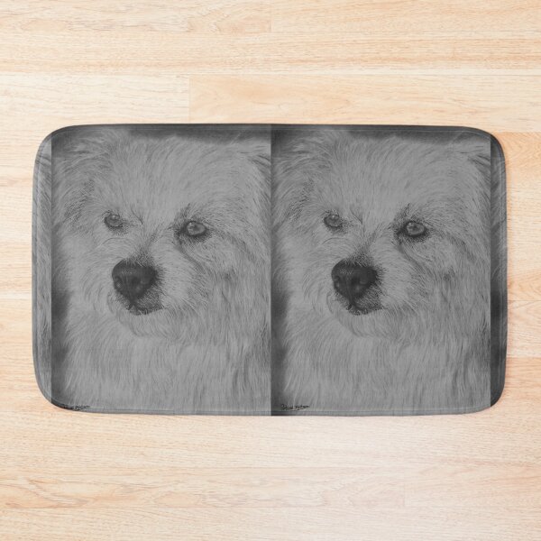 Item preview, Dog Portrait Graphite — Hyperrealistic Pet Black White designed and sold by David Mateo ArtWorks.