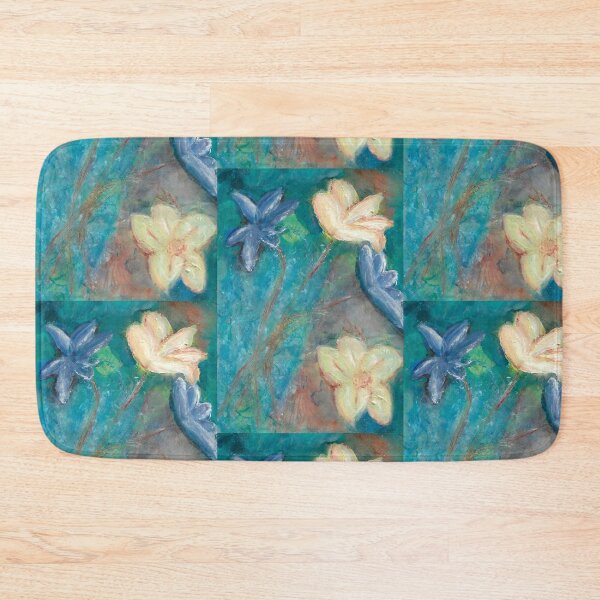 Item preview, Teal Blooms  designed and sold by ShonaCallumArt.