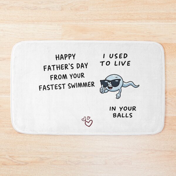 Item preview, Funny Father's Day Sperm Cartoon Gift designed and sold by TheNyneShop.