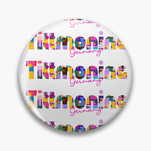 Item preview, Tittmoning, Germany, Vibrant Abstract City Typography Art designed and sold by Wanderful-roads.