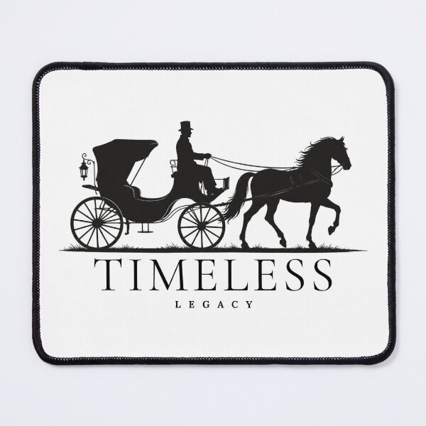 Item preview, Timeless Legacy Horse Carriage Vintage Silhouette Artwork designed and sold by KaBaRen.