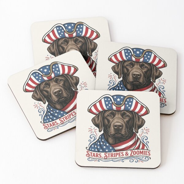 Item preview, Stars Stripes & Zoomies Patriotic Dog T-Shirt & Sticker  Usa Pride Tshirt July 4th  designed and sold by ZyxDes.