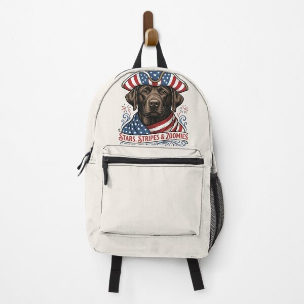 Item preview, Stars Stripes & Zoomies Patriotic Dog T-Shirt & Sticker Usa Pride Tshirt July 4th designed and sold by ZyxDes.