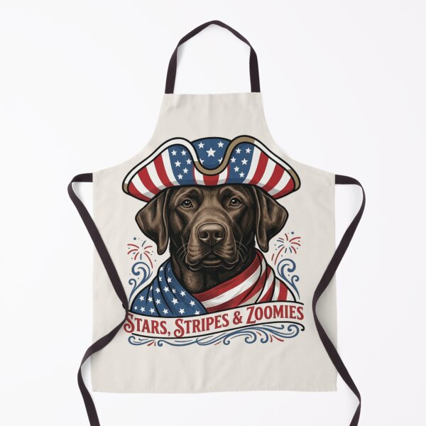 Item preview, Stars Stripes & Zoomies Patriotic Dog T-Shirt & Sticker Usa Pride Tshirt July 4th designed and sold by ZyxDes.