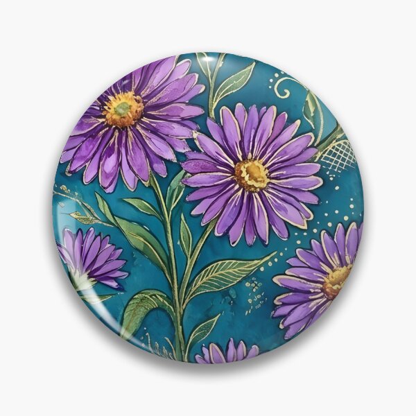 Item preview, Aster Flower designed and sold by GraphicsClub.
