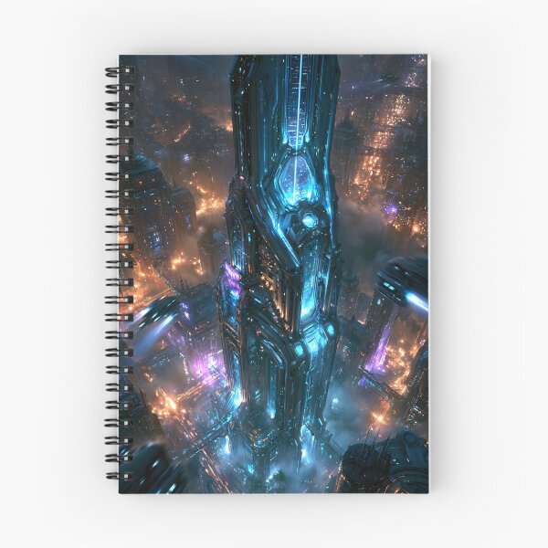 Item preview, Futuristic Megacity Lit by Storm Energy designed and sold by NeoArvish.