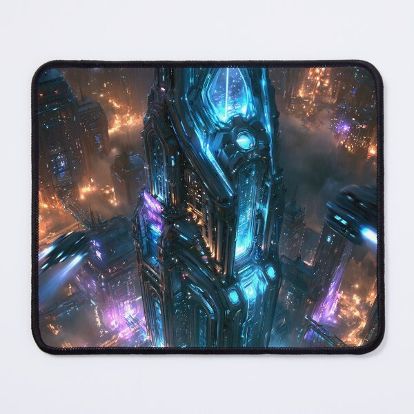 Item preview, Futuristic Megacity Lit by Storm Energy designed and sold by NeoArvish.