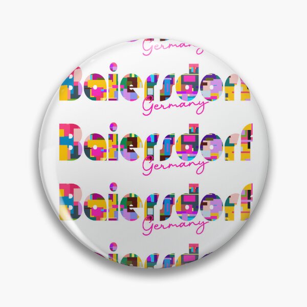 Item preview, Baiersdorf, Germany, Vibrant Abstract City Typography Art designed and sold by Wanderful-roads.