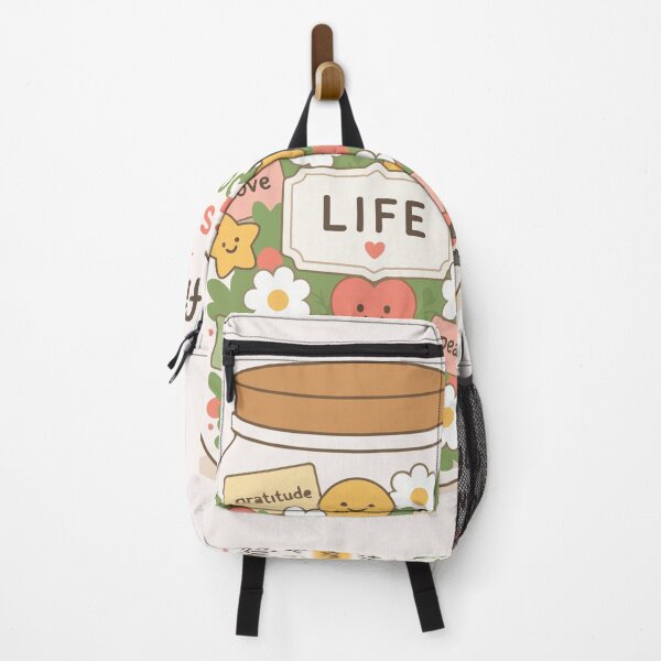 Item preview, Fill Your Life With Positivity – Cute Positive Mindset Jar Illustration designed and sold by emotinote.