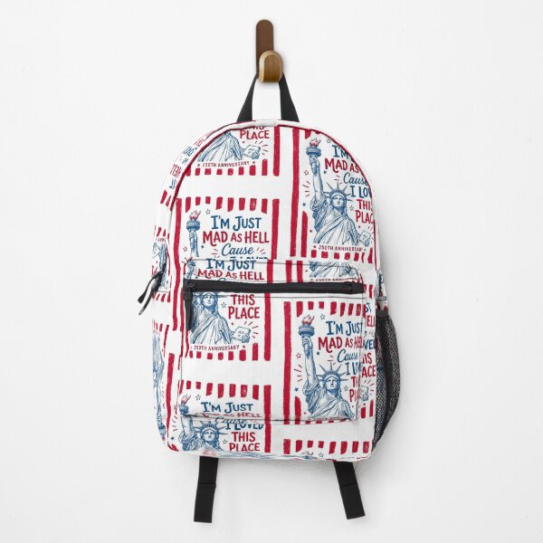 Item preview, Im Just Mad As Hell Cause I Loved This Place Liberty 250th Anniversary Feminist 4th of july designed and sold by DesignForYou79.