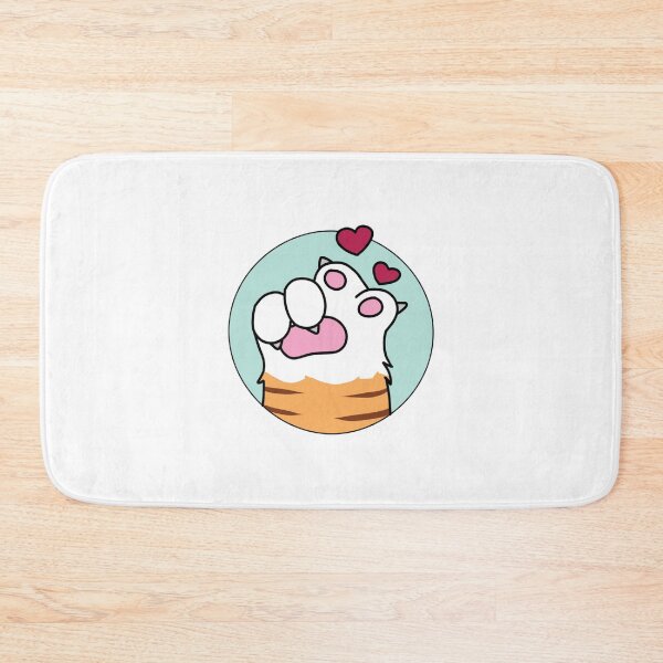 Item preview, Kitty Heart Cute Fluffy Cats Hugging Art designed and sold by Catocatrus.