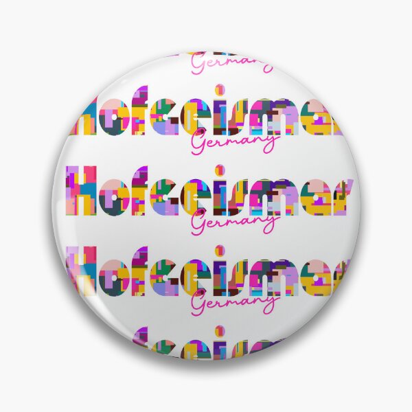 Item preview, Hofgeismar, Germany, Vibrant Abstract City Typography Art designed and sold by Wanderful-roads.