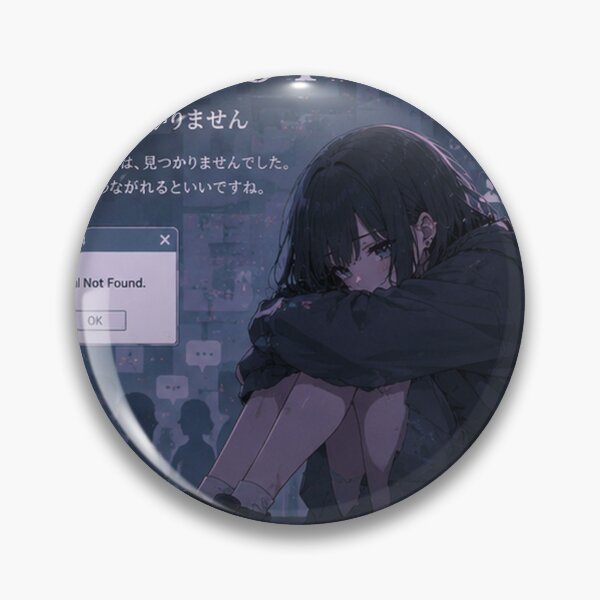 Item preview, Social 404 (社交性404) - JDM Street Edition Cyber Loneliness Girl designed and sold by Japan-kanji-ya.
