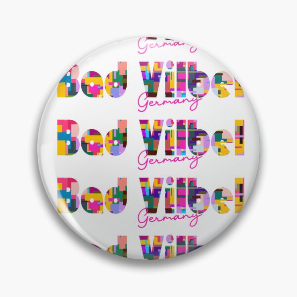 Item preview, Bad Vilbel, Germany, Vibrant Abstract City Typography Art designed and sold by Wanderful-roads.
