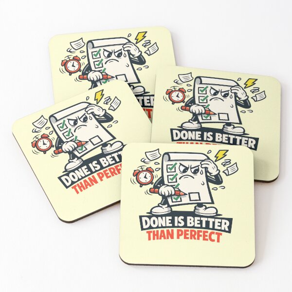 Item preview, Done Is Better Than Perfect designed and sold by Cosmos Creative Studios.