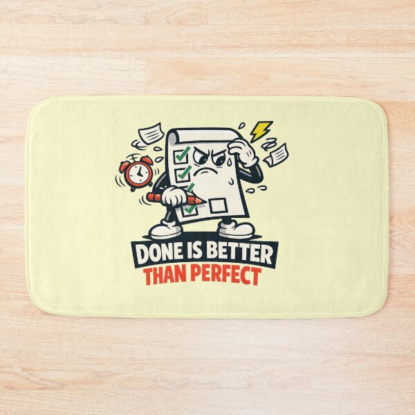 Item preview, Done Is Better Than Perfect designed and sold by Cosmos Creative Studios.