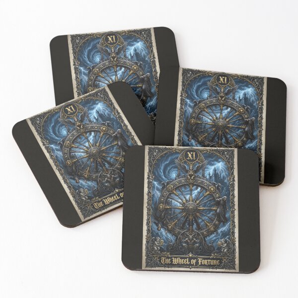 Item preview, Wheel of Fortune tarot card designed and sold by Studio77-Gothic.