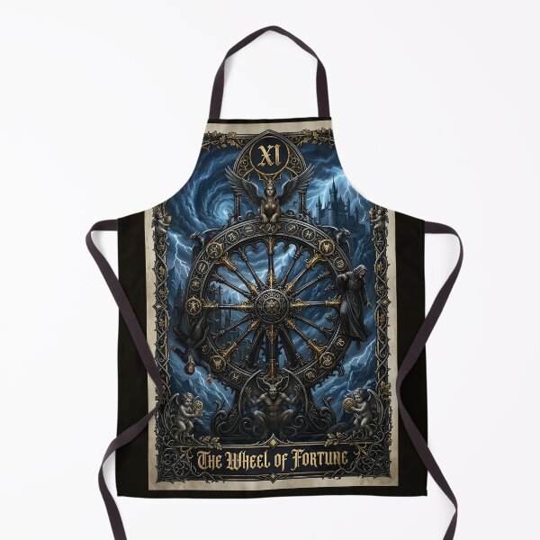 Item preview, Wheel of Fortune tarot card designed and sold by Studio77-Gothic.