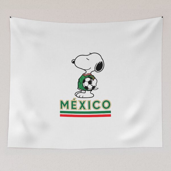 Item preview, Mexico Soccer Snoopy designed and sold by DesignForYou79.