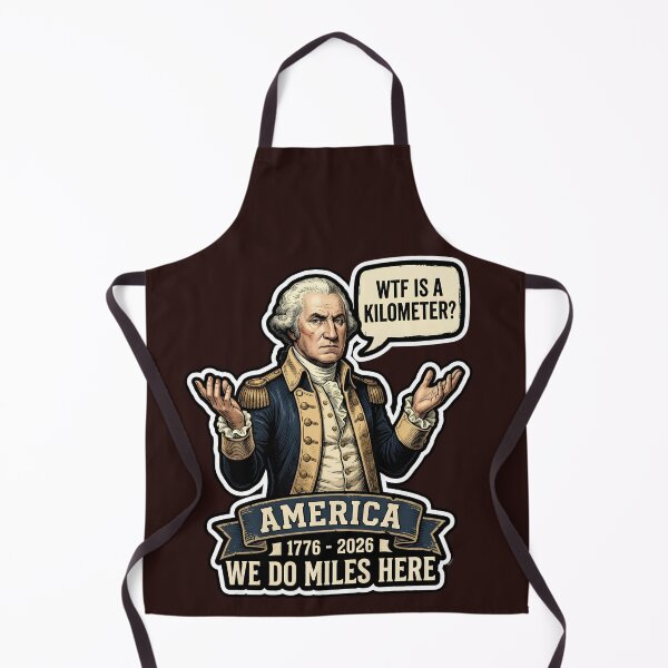 Item preview, George Washington Funny 4th of July America 250th Anniversary Shirt designed and sold by Pawline Studio.