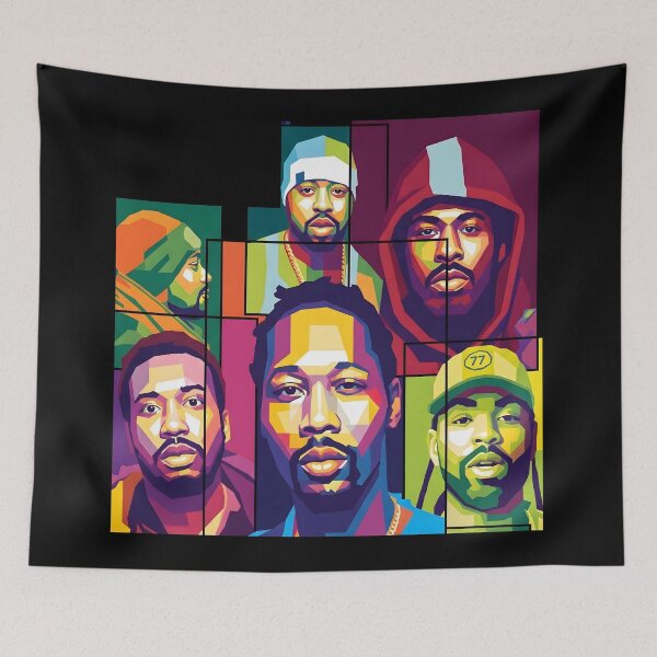 Item preview, Wutang Clan Pop Art designed and sold by fiverofthebox.