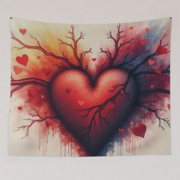 Item preview, Heart with vains designed and sold by Kari's shop.